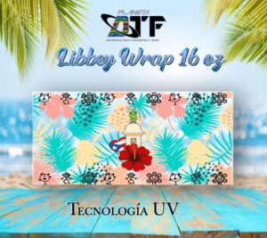 Taino Coki UV Libbey Wrap 16 oz
